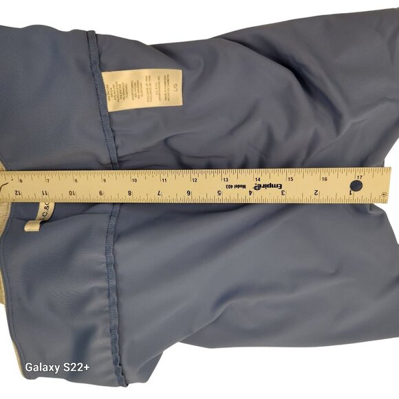 S & Co Womens Skort Size Large Activewear Gray & Blue Pull-On Stretch Comfort Sh - Picture 4 of 11